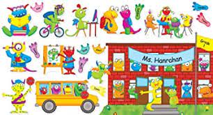 Monsters Back to School Bulletin Board Set