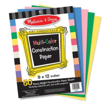 Multi-Color Construction Paper (50/Package)