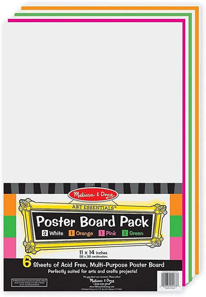 Poster Board Pack (6 Sheets/Package)