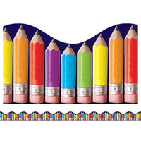 Rainbow Pencils Scalloped Trimmers (36'/Package)