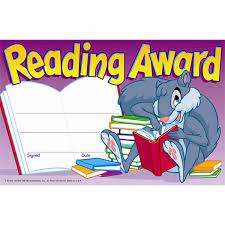 Reading Award (30/Package)