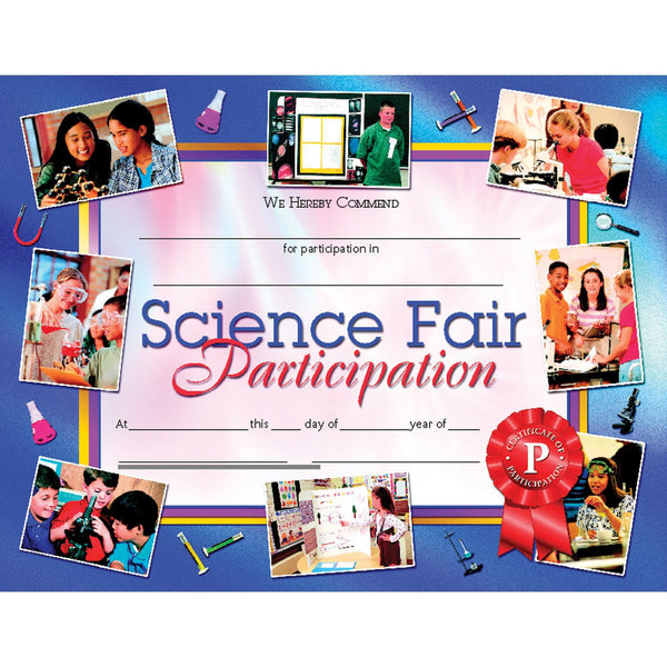 Science Fair Participation (30/Package)