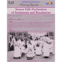 Seneca Falls Declaration of Sentiments and Resolutions Grade 4-8