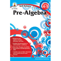 Skill Builders: Pre-Algebra Grades 4-5