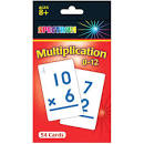 Spectrum Multiplication 0-12 Flashcards