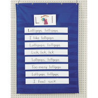 Standard Pocket Chart (Blue)