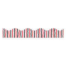 Stark Stripes Scalloped Trimmers (36'/Package)