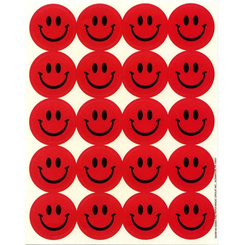 Strawberry Scented Smile Stickers (80/Package)