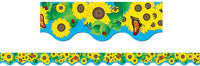 Sunflowers Scalloped Borders (35'/Package)