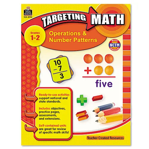 Targeting Math Operations & Number Patterns Grades 1-2