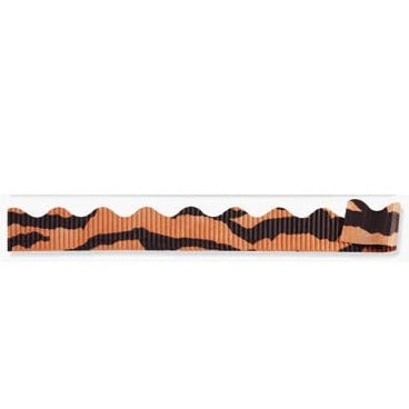 Tiger Bordette Pre-Scalloped Border Roll (25'/Package)