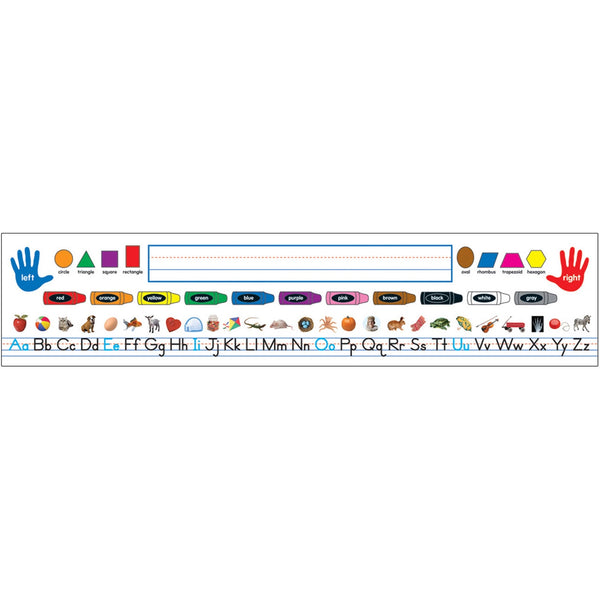 Traditional Manuscript Desk Nameplates Grades PreK-K (30/Package)