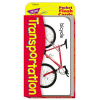 Transportation Pocket Flash Cards