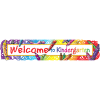 Welcome To Kindergarten Banner