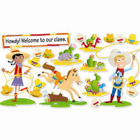 Western Round-Up! Bulletin Board Set