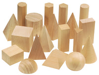 Wooden Geometric Solids