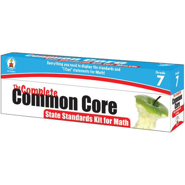 The Complete Common Core State Standard Kit for Math - Grade 7