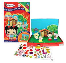 3-D Deluxe Play Set: Ni Hao, Kai-Lan Ages 3-8